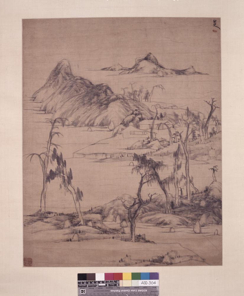 图片[1]-hanging scroll; painting BM-1959-1010-0.4-China Archive